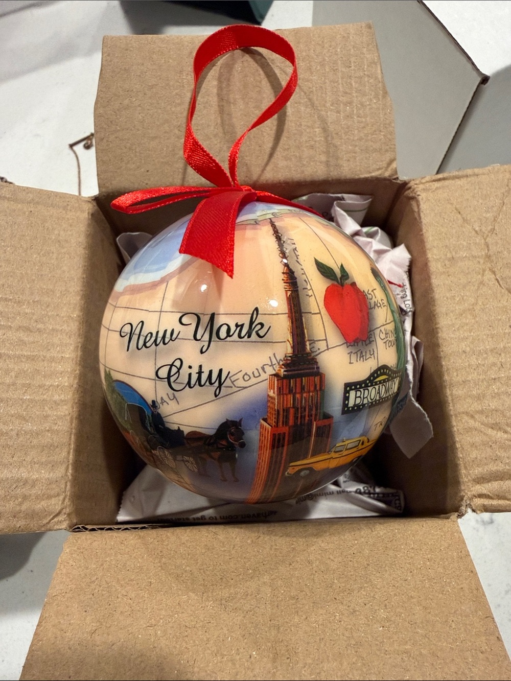 New York City ornament